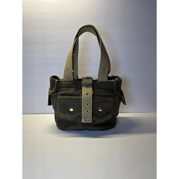 Vintage Y2K‎ Corduroy Purse (7x8) - Picture 1 of 7